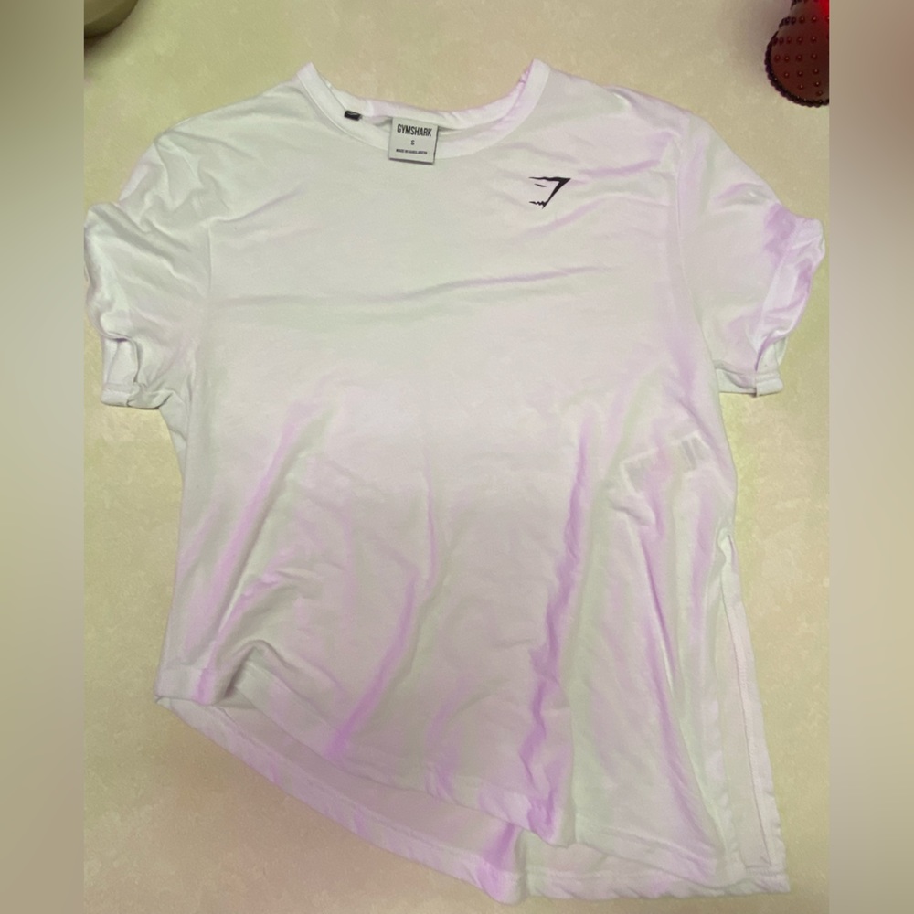 Gymshark asymmetrical side tie top